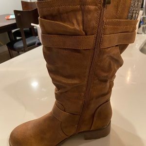 Xappeal Chelsey Brown womens boots size 8 medium
